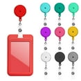 thumbnail image 2 of Retractable Badge Reel and ID Card Badge Holder Set Office Hospital Supplies Gift for Teacher Nurse, 2 of 9