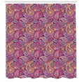 thumbnail image 3 of Ambesonne Paisley Shower Curtain, Flowers and Sun, 69"Wx84"L, Multicolor, 3 of 3