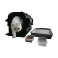 thumbnail image 7 of Kitty Obsession Cat Carrier & Emergency Travel Kit, Black, 7 of 7