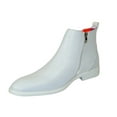 thumbnail image 3 of Men's Shoes The Victorian L TAYNO Leather Chelsea Boot White, 3 of 7