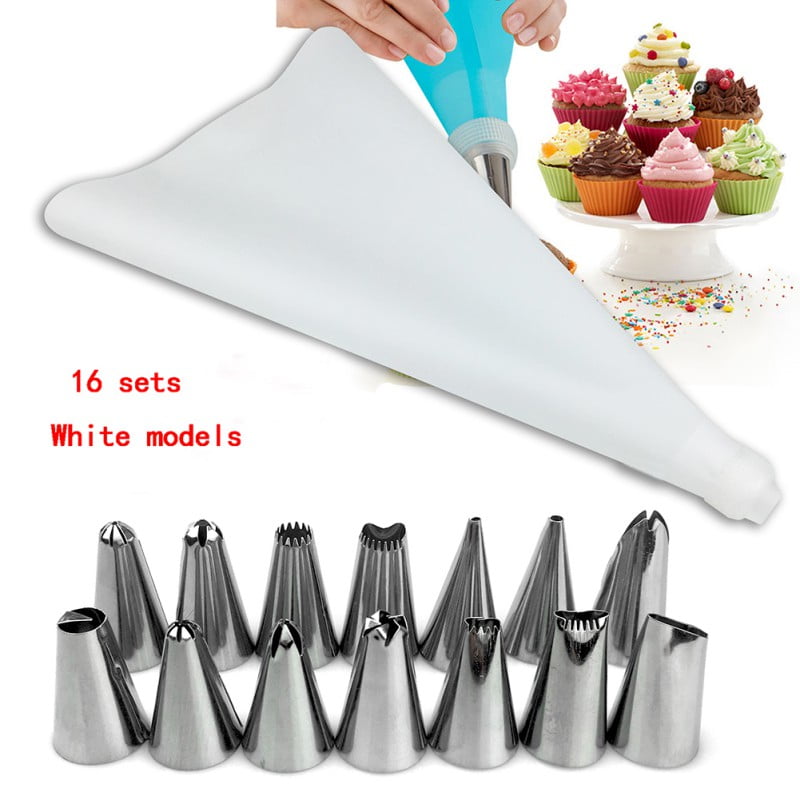 100p/set Disposable Piping bag Icing Fondant Cake Decorating Pastry Tool HS88 