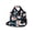 D001- Style A, variant on Large Cooler Bag, Insulated Lunch Tote for Women, Lunch Cooler Bag with Shoulder Strap, Travel Cooler Bag, 13X10X11 in Striped Pattern Leakproof Outdoor Picnic Car Drink Cold