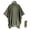 Army Green, variant on Kilaqueen Hooded Rain Poncho for Adults Hiking Camping Portable Waterproof Lightweight Rain Coat for Men Women Reusable Rain Jacket for Emergency Outdoor