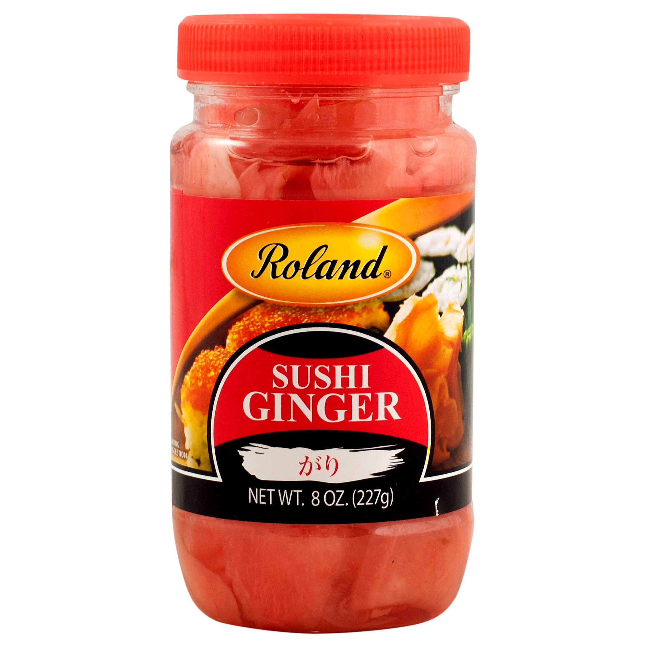 (3 pack) Roland Sushi Ginger, Sliced, 8 oz