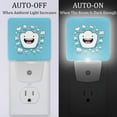 thumbnail image 2 of Monther's Day Small teeth Set of 2 Square Monther's Day Small LED Night Lights with Wall Light for Bedroom, 2 of 6