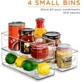 thumbnail image 2 of Sorbus Kitchen Pantry Organization Storage Bins for Fridge, Freezer, Food Storage, Containers for Organizing, Cabinet Organizers (Set of 10), 2 of 7