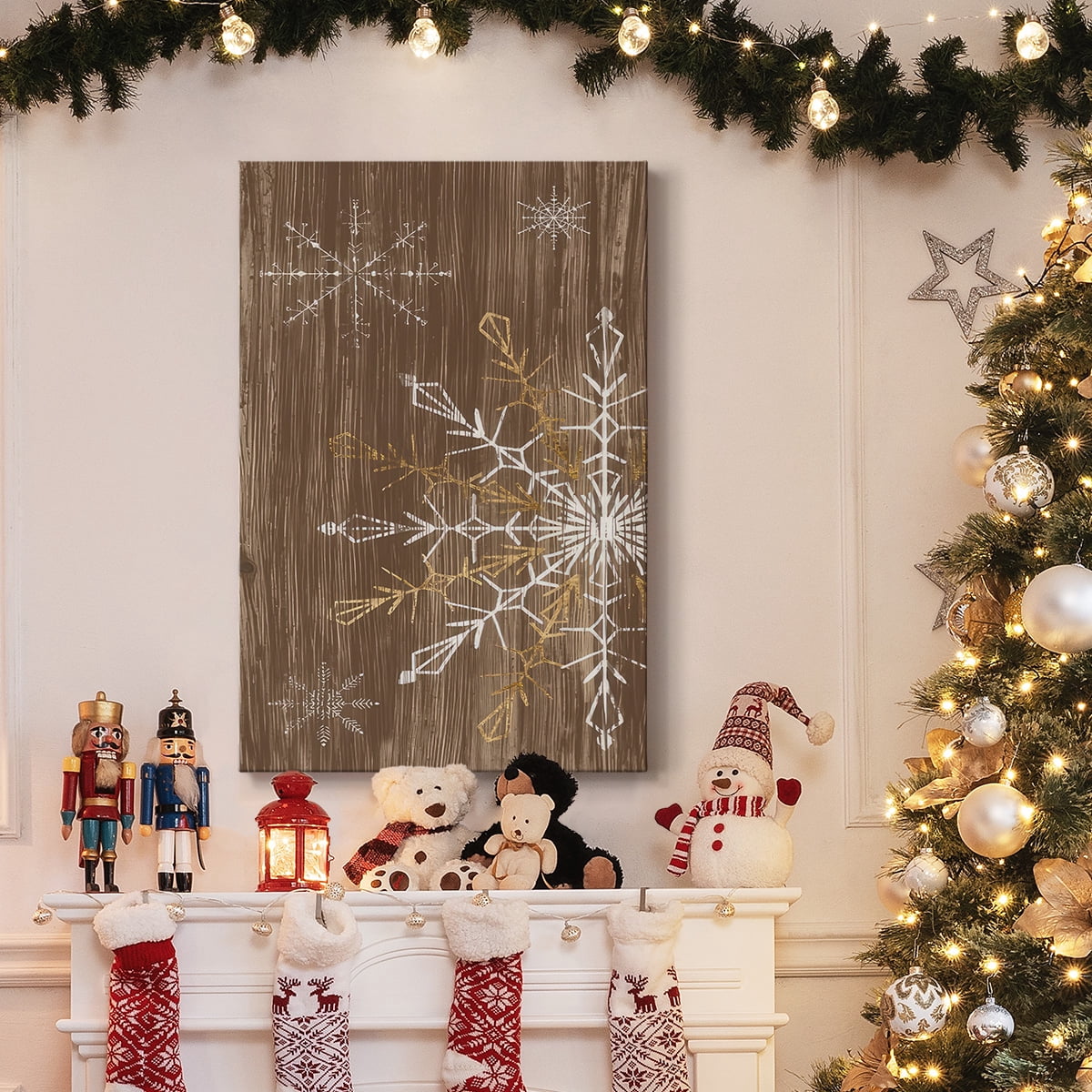 Barnwood Wonderland Collection B- Gallery Wrapped Canvas