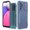 D-Navy+Green, variant on SaniMore for Samsung Galaxy A33 5G (6.4" 2021) Case, [Sliding Camera Window] Wireless Charging Shockproof Drop Resistant Hybird PC TPU Anti-slip Heavy Duty Protective Shell, Navy Blue