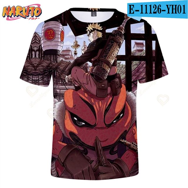 Anime Uzumaki Naruto Summer Men Women Children T-shirt 3D Short Sleeve Print T Shirt Breathable Tops Cool Streetwear Tee4XL Gao Jinjia LED