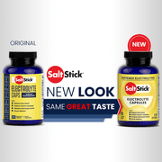 SaltStick Electrolyte Capsules with Vitamin D, Salt Pills for Running and Sports, 100 Capsules