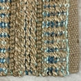thumbnail image 3 of LR Home Reversible Seafoam 2 ft. 6 in. x 4 ft. Geometric Jute Accent Rug, 3 of 10