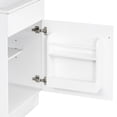 thumbnail image 7 of 20-inch bathroom vanity with sink adjustable shelf and door organizer for efficient storage, 7 of 7