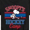 thumbnail image 3 of Peanuts - Snoopy's Hockey Camp - Toddler And Youth Short Sleeve Graphic T-Shirt, 3 of 6