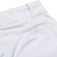 thumbnail image 4 of CHAMPRO Men's Triple Crown Open Bottom Baseball Pants White, 4 of 6