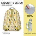 thumbnail image 3 of Minimalist Cat Design Backpack - Waterproof & Ergonomic, Spacious Compartments for School Essentials, 3 of 4