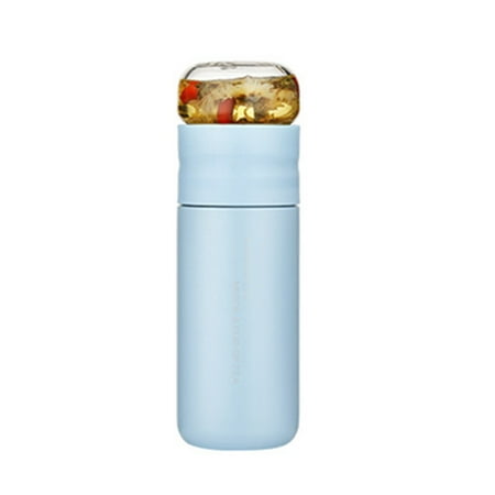 

Insulated Cup with Filter Stainless Steel Tea Bottle Cup with Glass Infuser