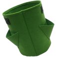 thumbnail image 4 of Bolsa de cultivo de plantas de fresa, jardín de la casa, portátil, flor de papa, maceta, maceta, verde, 23x28cm, 3 agujeros Kearding HA6255-01B, 4 of 6
