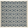 thumbnail image 6 of SAFAVIEH Courtyard Thurstan Geometric Indoor/Outdoor Area Rug, Navy/Beige, 2' x 3'7", 6 of 8