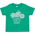 thumbnail image 3 of Inktastic Crawl Walk Ride Motorcycle Boys or Girls Toddler T-Shirt, 3 of 5