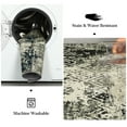 thumbnail image 6 of GlowSol 10' x 13' Modern Abstract Area Rug Washable Geometric Rug Non-Shedding Stain Resistant Carpet for Dining Room Office, Black Multi, 6 of 7