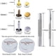 thumbnail image 2 of 360 Leather Rivet Set Double Cap Rivet Tubular Metal Studs 3 Sizes With Punch Pliers 3 Pieces And Setting Tool Kit For Leather Craft Decorating Repair, 2 of 5