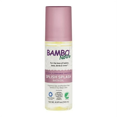 Bambo Nature 150254 145 ml Splish Splash Bath Oil for 30 Months - Pack of 6