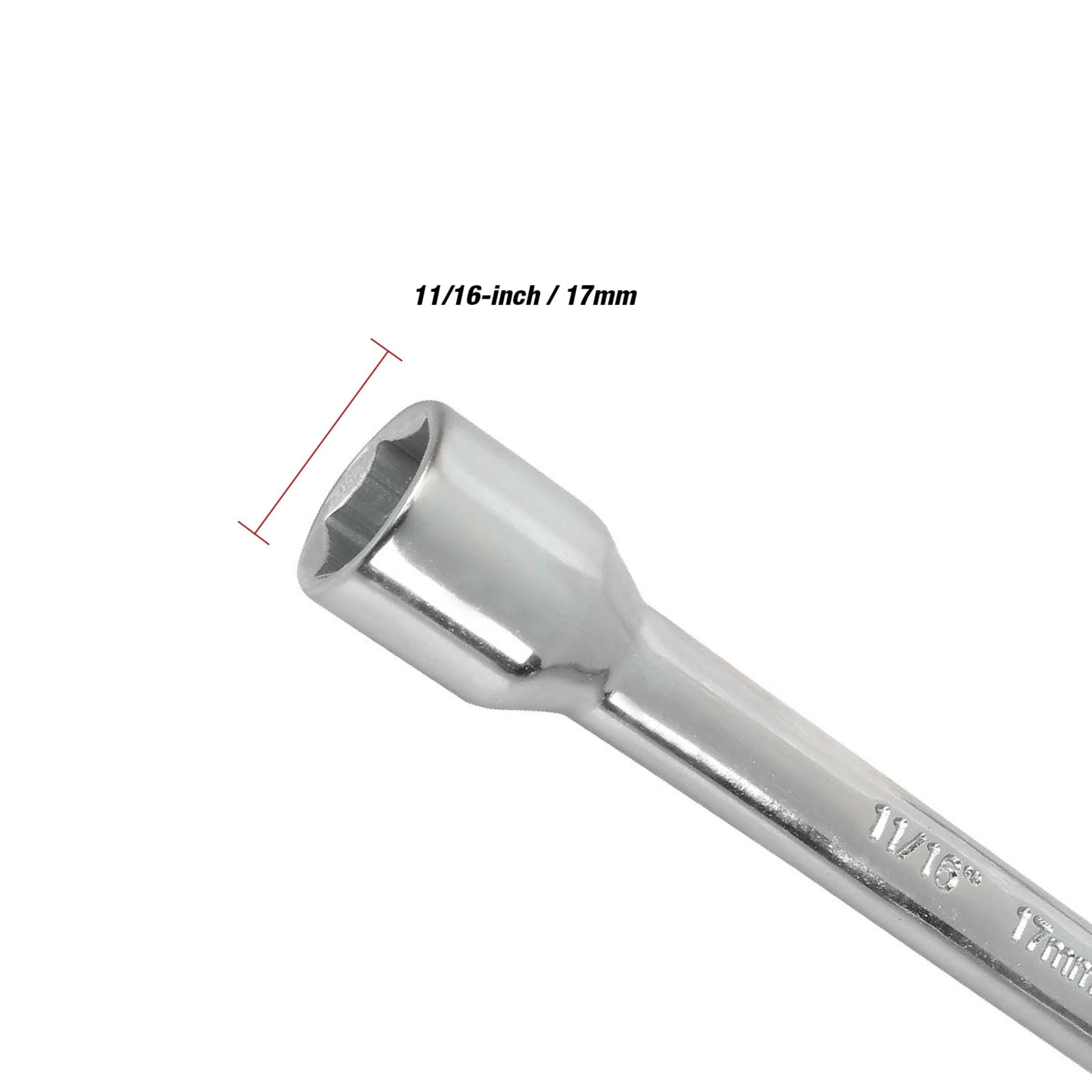 Hyper Tough 14-inch 4-Way Carbon Steel Lug Wrench