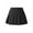 Black, variant on Odeerbi Kids Girls Pleated Skirt with Bike Shorts College Style Uniform Pleated Skirt Fashion Solid Color A-line Short Skirt Kids Clothes Black