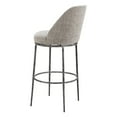 thumbnail image 5 of Nordhavn Swivel Barstool Gray, 5 of 7