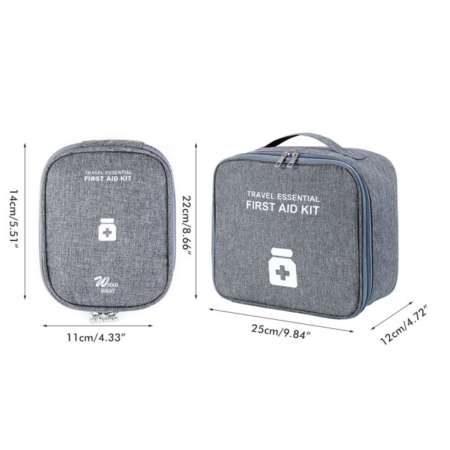 Bolsa De Emergencia Portátil De 2 Uds. Bolsa De Emergencia De Gran Capacidad Para El Hogar, Oficina, Viajes Al Aire Libre ANGGREK Portable Emergency Bag Large Capacity Emergency Bag