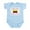 Sky Blue, variant on CafePress - Daddy's Little Colombian Princess Infant Bodysuit - Baby Light Bodysuit, Size Newborn - 24 Months