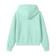 thumbnail image 5 of Resicozy Zip Up Hoodies for Women Oversized 2026 Y2K Hoodies Casual Long Sleeve Sweatshirts Fall Spring Track Jackets with Pockets Mint Green M, 5 of 6