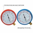 thumbnail image 5 of Ana 2PCS Refrigerant Low High Pressure Gauge R22 R404A R134A R410A Air Conditioner, 5 of 10