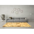 thumbnail image 3 of Ahgly Company Indoor Rectangle Abstract Brown Modern Area Rugs, 2' x 3', 3 of 4