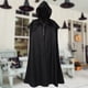 thumbnail image 4 of Disfraz Premium Capa con capucha básica de estilo vintage para hombre, capa gótica con capucha suelta para fiesta de Halloween Ygjytge Negro T M para Hombre, 4 of 6