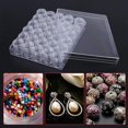 thumbnail image 5 of Contenants en Plastique Transparents, Petits Contenants Ronds, 30 Pcs Anneaux Perles, 5 of 5