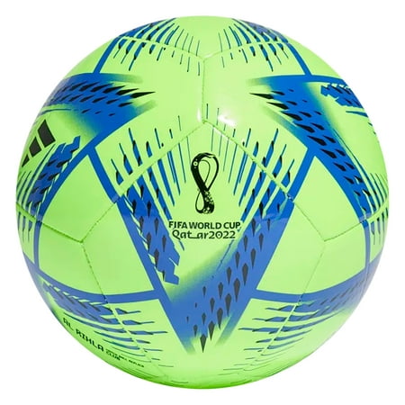 Adidas Rihla Club Soccer Ball -Signal Green / Pantone / Black - Size 5