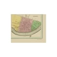 thumbnail image 2 of Historic City Map - Washington Louisville New Orleans Cities - Bradford 1838 - Vintage Wall Art, 2 of 4