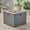 Dark Gray, variant on Alison Outdoor 31" Light Weight Concrete Square Gas Burning Fire Pit, Light Gray
