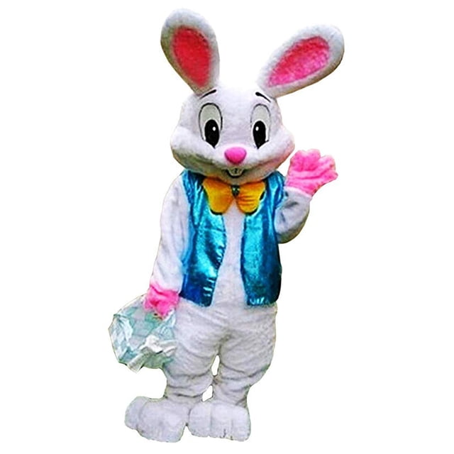 Disfraz de conejito de pascua de peluche GALAON, color marrón