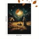 thumbnail image 3 of Qisvanset 12x16 Inch Minimalist Nativity Line Drawing Canvas Wall Art, Christmas Religious Scene Art Home Holiday Decor, 3 of 8