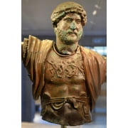24x36 gallery poster, Bronze Statue of Hadrian unearthed at Tel Shalem