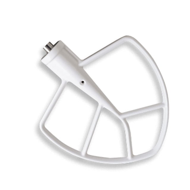 Batidor plano con revestimiento KitchenAid para elevadores de cuencos modelos KD26, KH25, KT26, KV25, KJ26, KB25, KP26