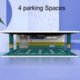 thumbnail image 3 of 1:32 Parking Lot Model Lighting Car Garage Display Case With Built In Lights Versatile Decoration For Home, Office, Or Garage, 3 of 8