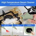 thumbnail image 2 of Leyfeng 2500W High Pressure Steam Cleaner High Temperature Pressurized Steam Cleaning Machine 1100ml 3 Bar Portable Handheld Steam Cleaners with 3 Brush Heads for Home Use / Car Detailing, 2 of 8