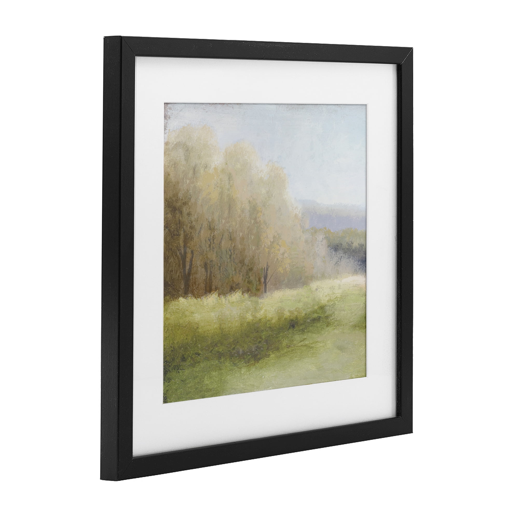 Stupell Industries Within Familiar Place Meadow Black Framed Print Under Glass, design by Michael Marcon