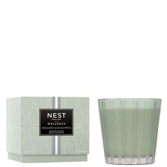 Nest Fragrances Wild Mint And Eucalyptus 3 Wick Candle