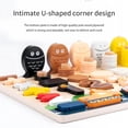 thumbnail image 5 of facefd 7 in 1 Wooden Number Sorting Toys for Kids Shape Sorter Counting Game Preschool Math Stacking Block Learning Toys, 5 of 5