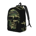 thumbnail image 6 of Camouflage Skull Kids School Backpack for Boys Girls,Travel Laptop Backpacks Book Bag Hiking Camping Daypack Age 5-10, 6 of 7
