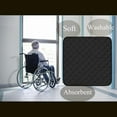 thumbnail image 4 of 3Pcs Washable Chair Pads for Incontinence Absorbent Seat Protector Pads for Adults Incontinence Seat Cover Ultra Soft 4-Layer Waterproof Incontinence Pads, 21X22inch, 4 of 4